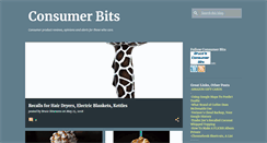 Desktop Screenshot of consumer-bits.com